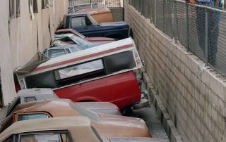 soft-story apartment after earthquake