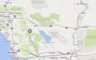 Palm Desert Experience A Earthquake