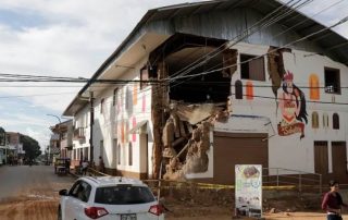 An 8.0 magnitude earthquake strikes in Peru’s Jungle