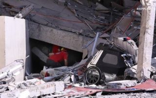 What certain terms mean during an earthquake