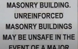 Who wants to have a sign on their building that says, you know, this building is unsafe?