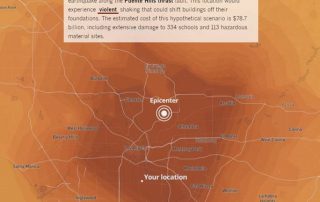 Check how powerful the earthquake would feel in your address