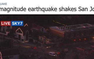 Earthquake hit San Jose