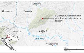 Croatia Hit With A 5.3 Magnitude Earthquake