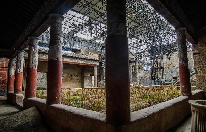Retrofit Work at Pompeii Reopens Closed Exhibits