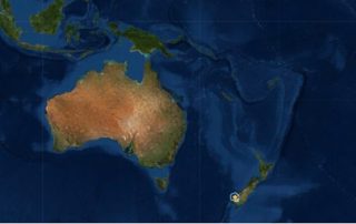 5.6 Magnitude earthquake hit New Zealand