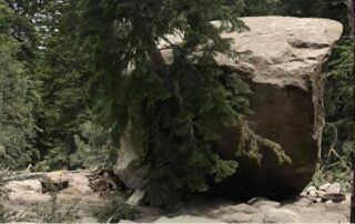 The quake the hit central California triggers rock slide