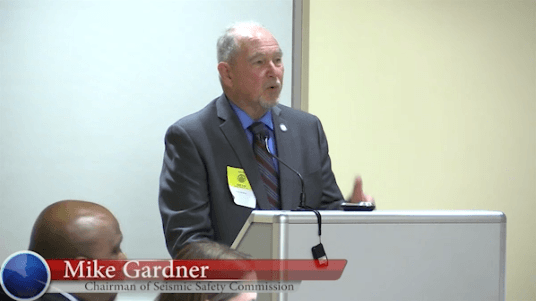 Mike Gardner Chairmain Of Seismic Safety Commission
