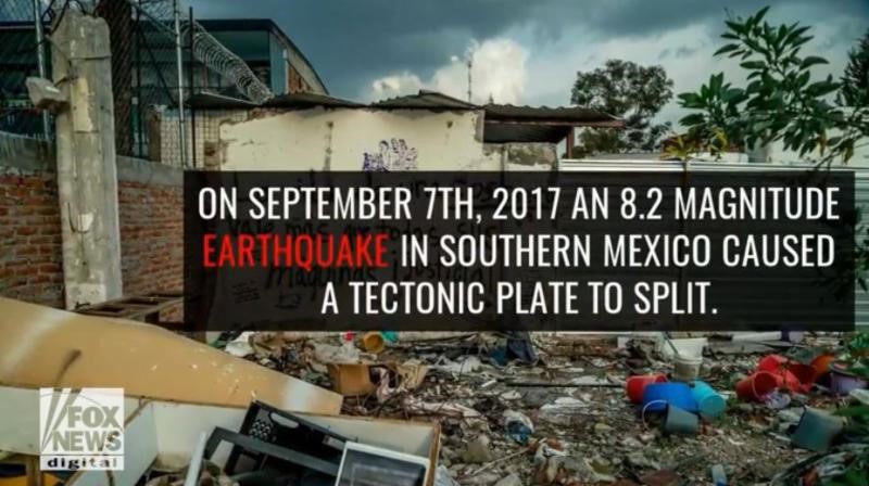 Mexican Quake Split Tectonic Plate in Two