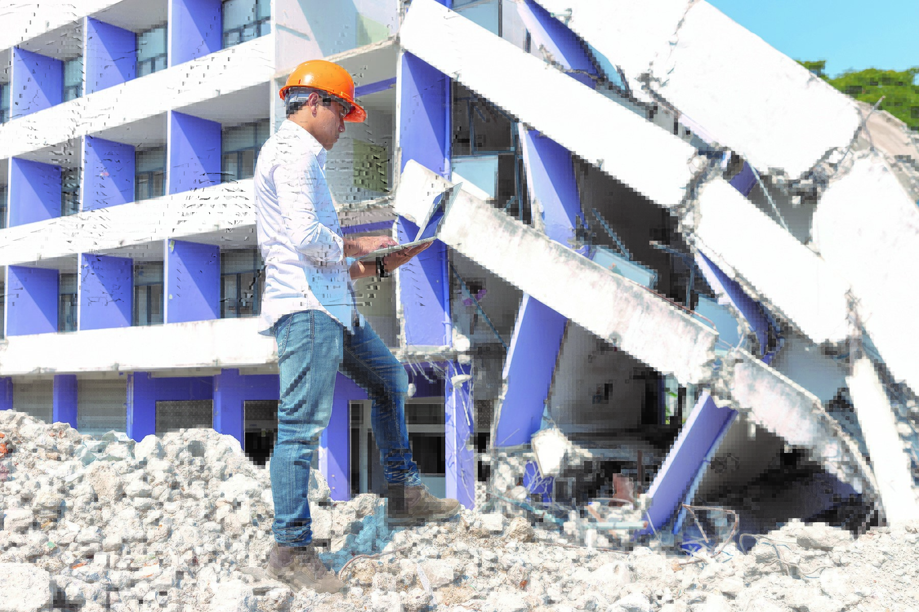 earthquake distruction — Optimum Seismic