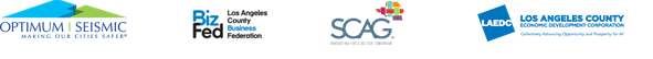 optumum seismic scag bizfed logos