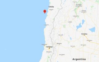 Earthquake hits off northern Chile