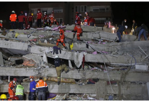 Strong Quake Devastates Turkish Coast, Greek Island of Samos