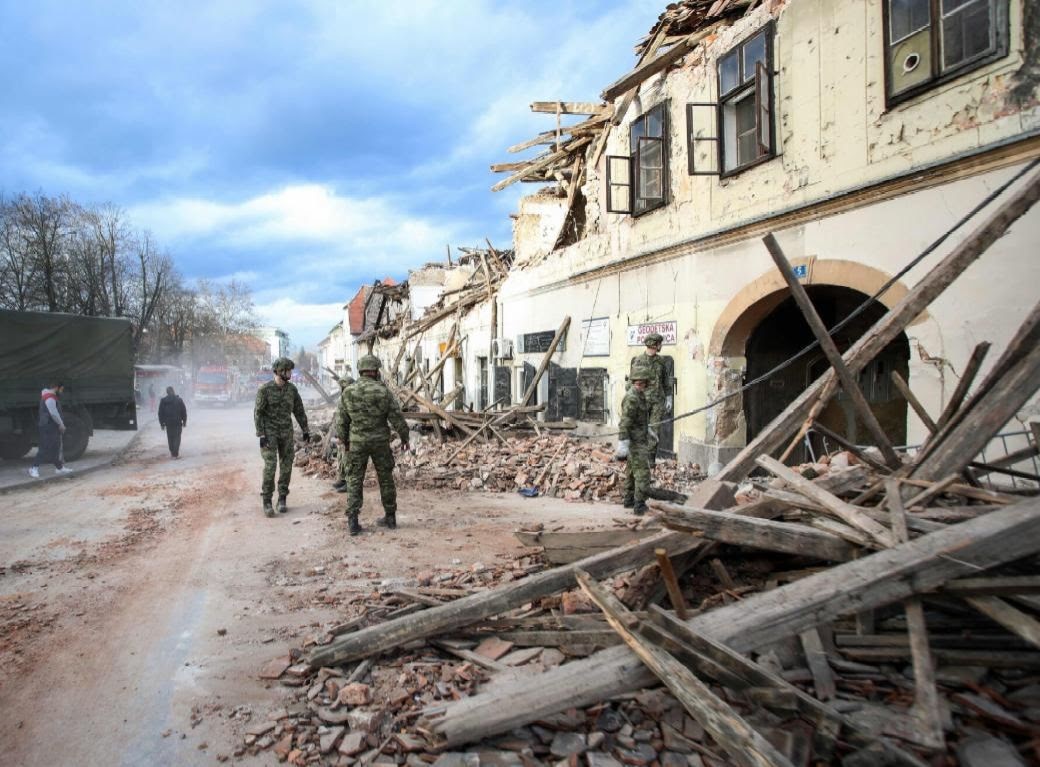 Thousands Homeless After Devastating Quake in Croatia