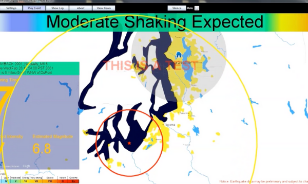 Washington's Earthquake Early-warning System to go Live May 4