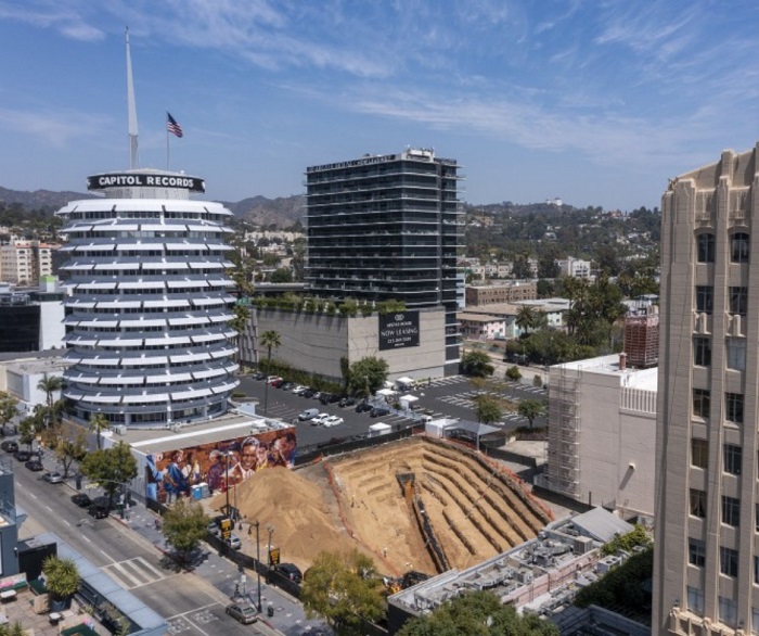 An earthquake fault may block tall Hollywood buildings