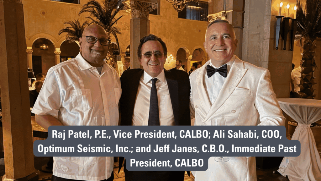 Optimum Seismic Attends CALBO’s 63rd Annual Meeting