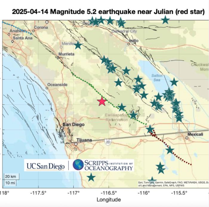 Knock, knock, knocking on your door – the Julian earthquake in southern California issues reminder to be prepared
